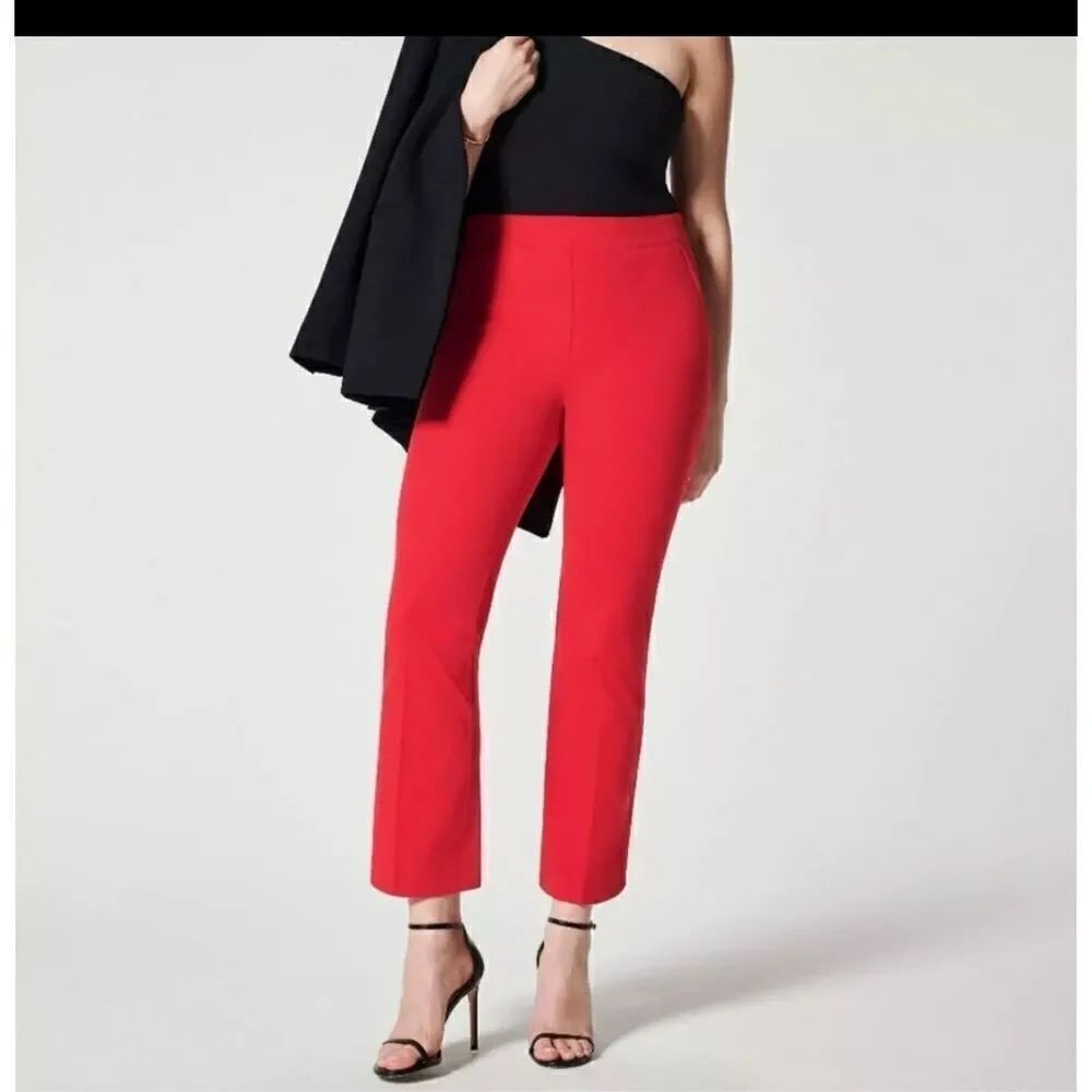 Spanx on the go kick flare pants cropped s/P